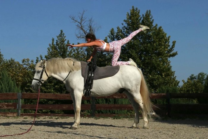 Yoga on horseback - Country Recreation Club «Usadba Familia» | Photo 3
