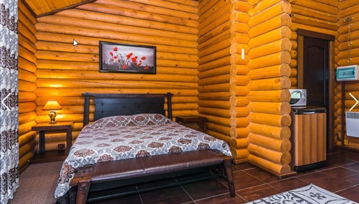 Cottage Room with a king-size bed - Country Recreation Club «Usadba Familia» | Photo 6